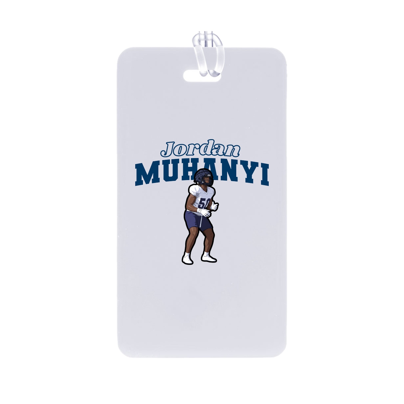 Bag Tag — Name Arch in Classic