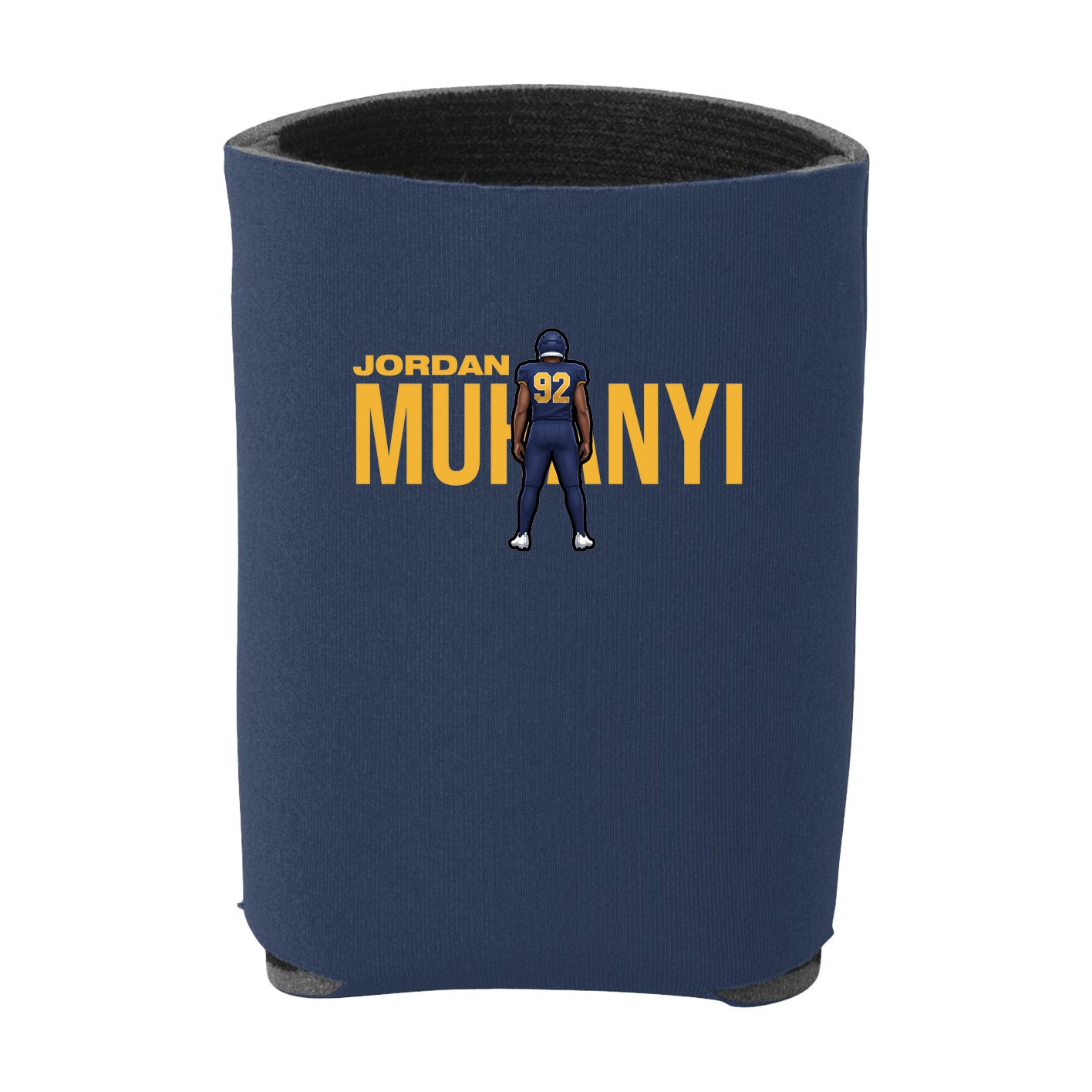 Can Holder — Player Name in Navy
