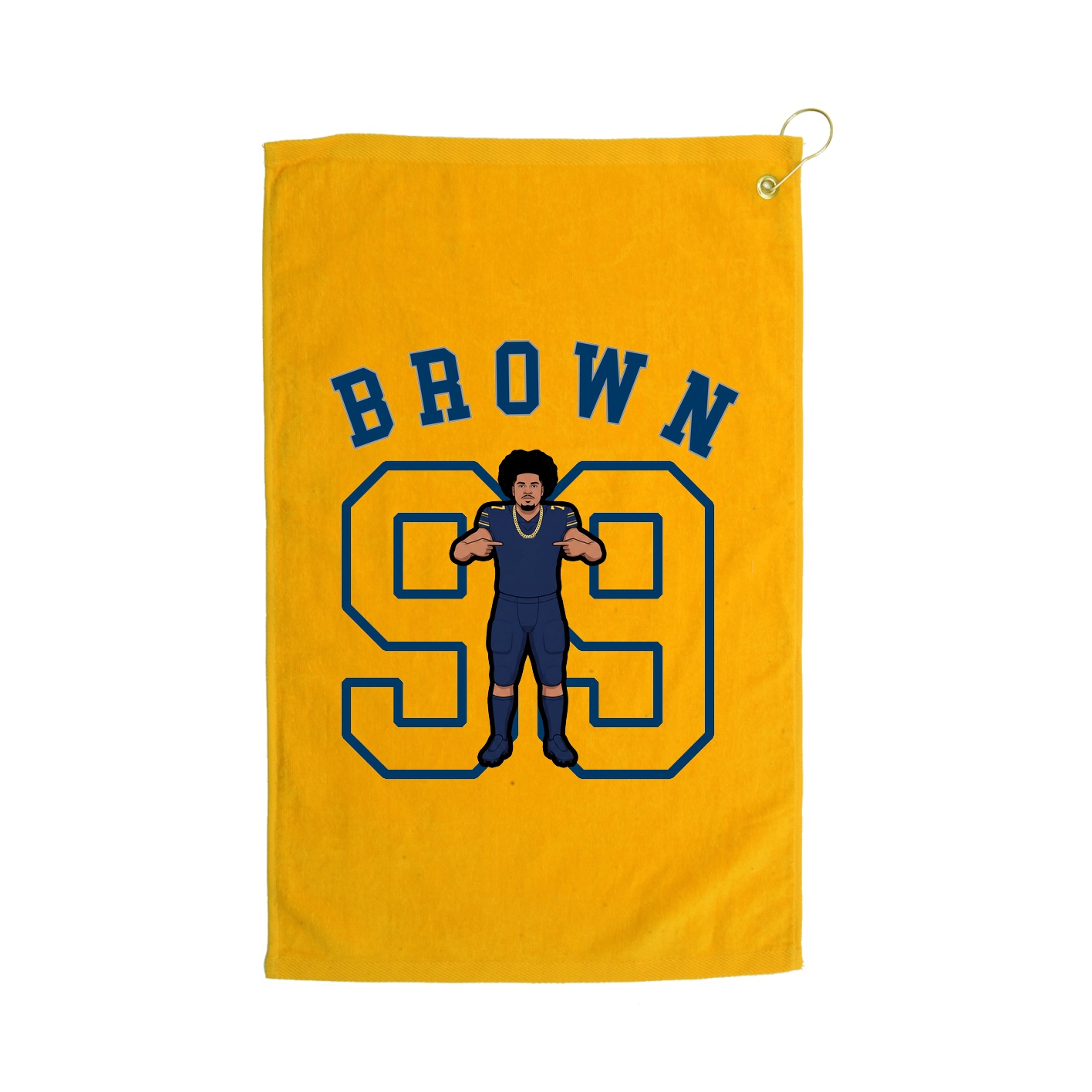 Golf Towel — Shirsey Arch in Gold
