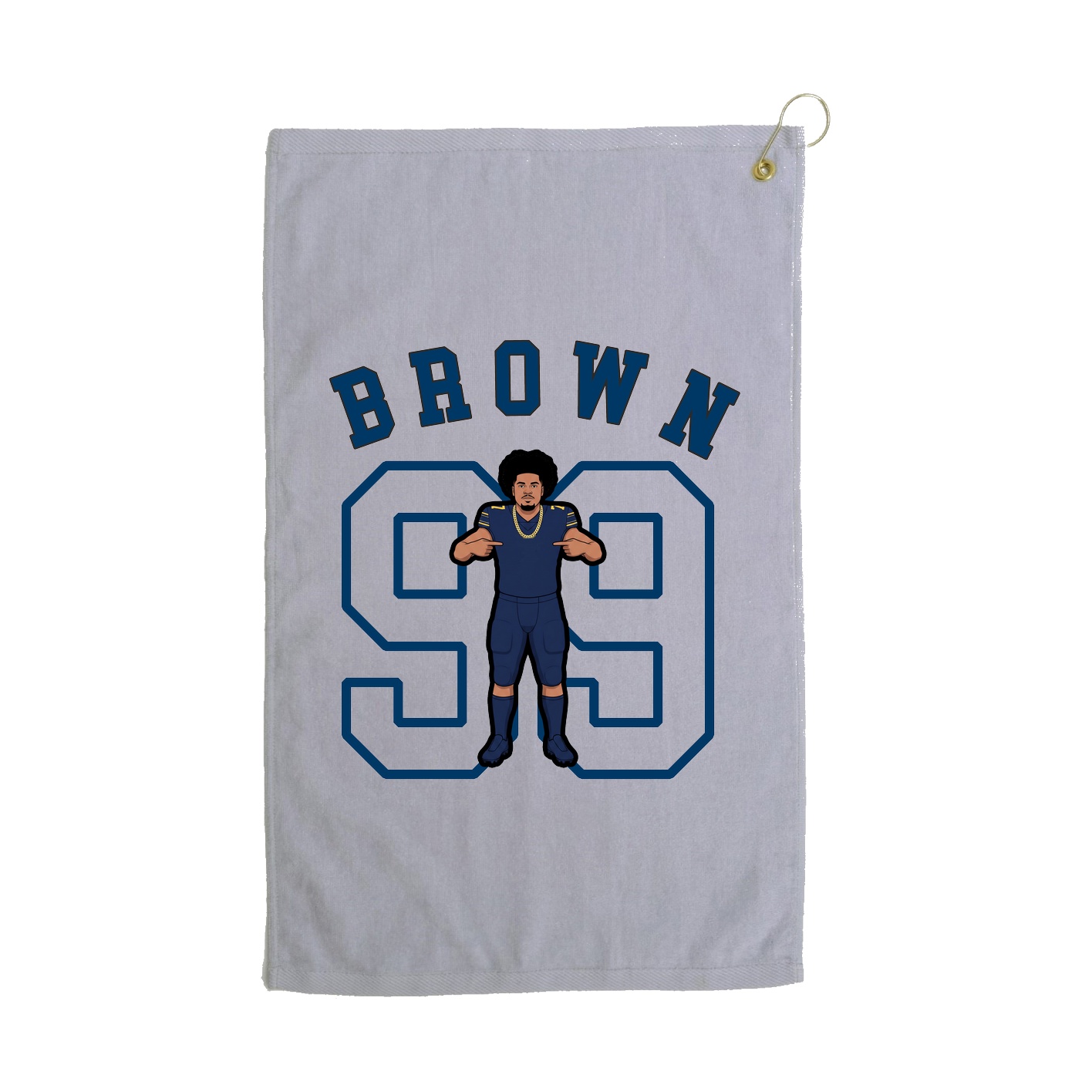 Terry Velour Golf Towel