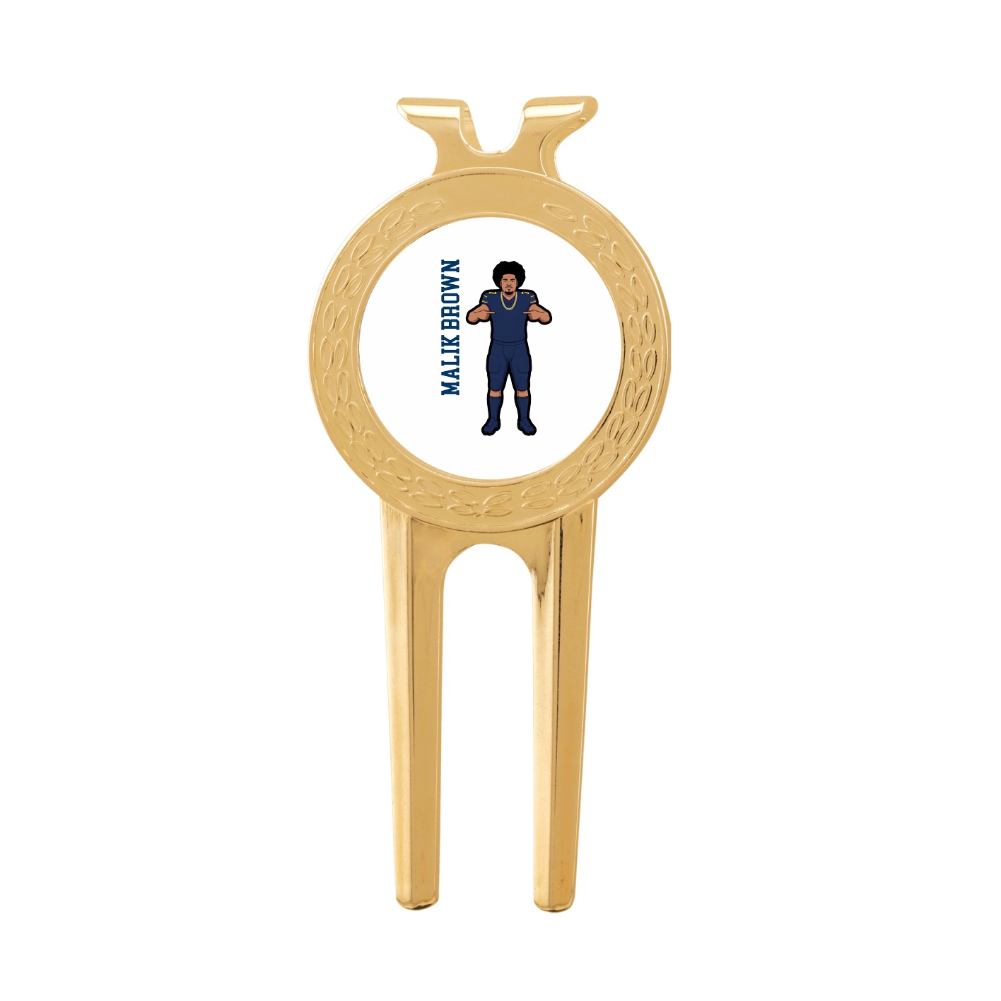 Divot Tool with Ball Marker — Name Vertical in Classic