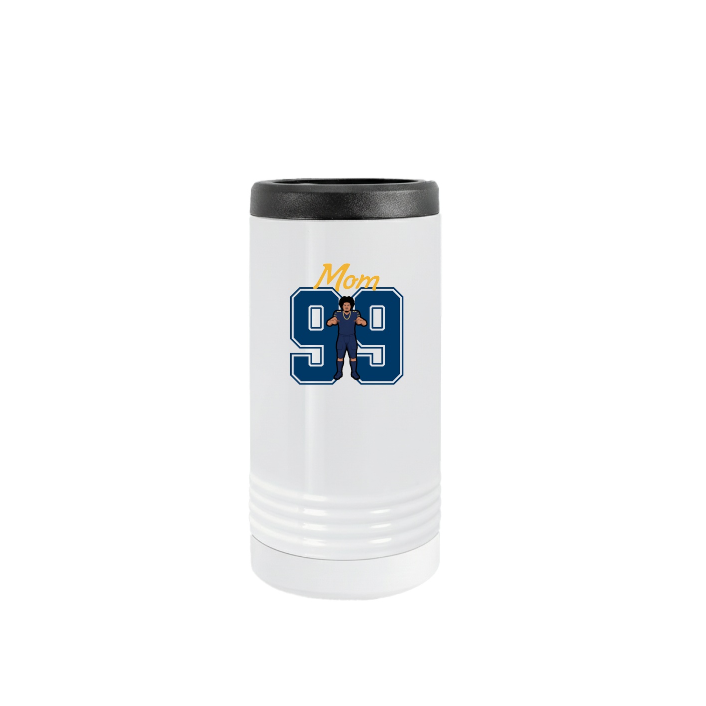 Slim Beverage Holder — Mothers Day Shirsey in White
