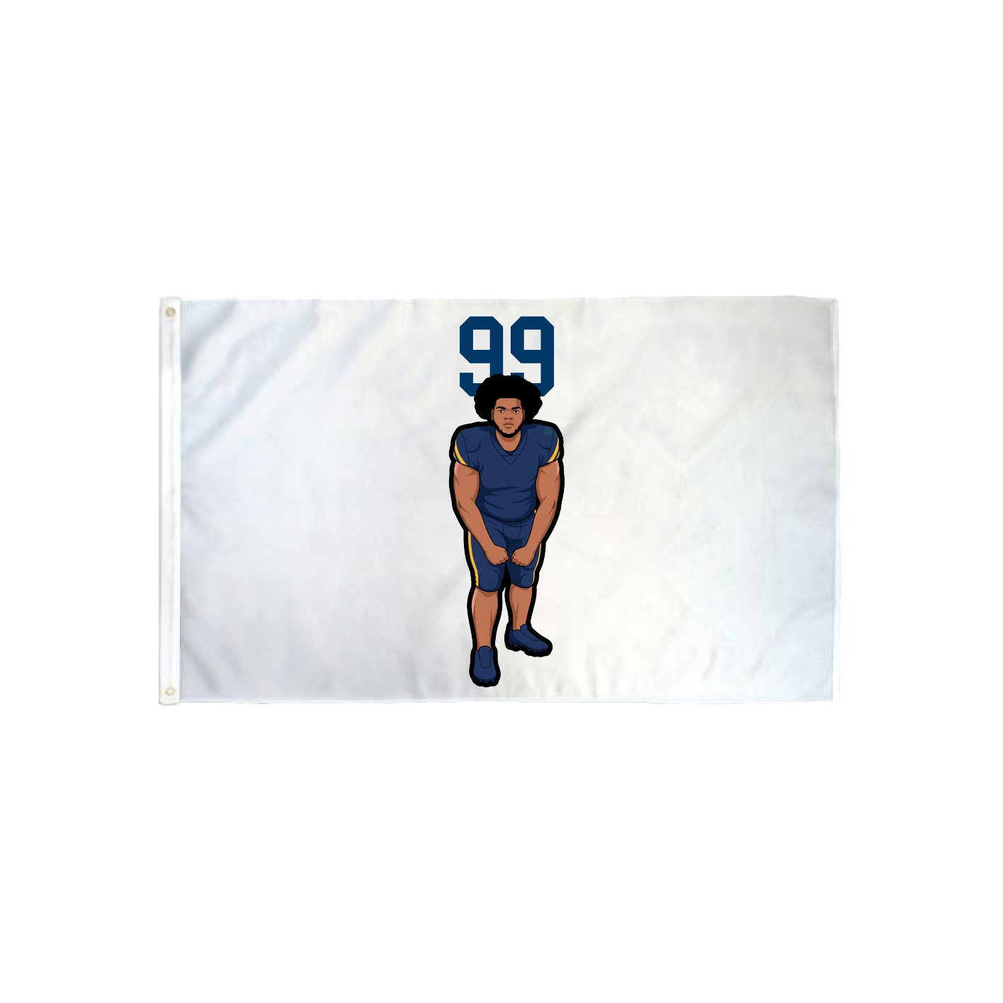 3x5 Flag — Number Top in Classic