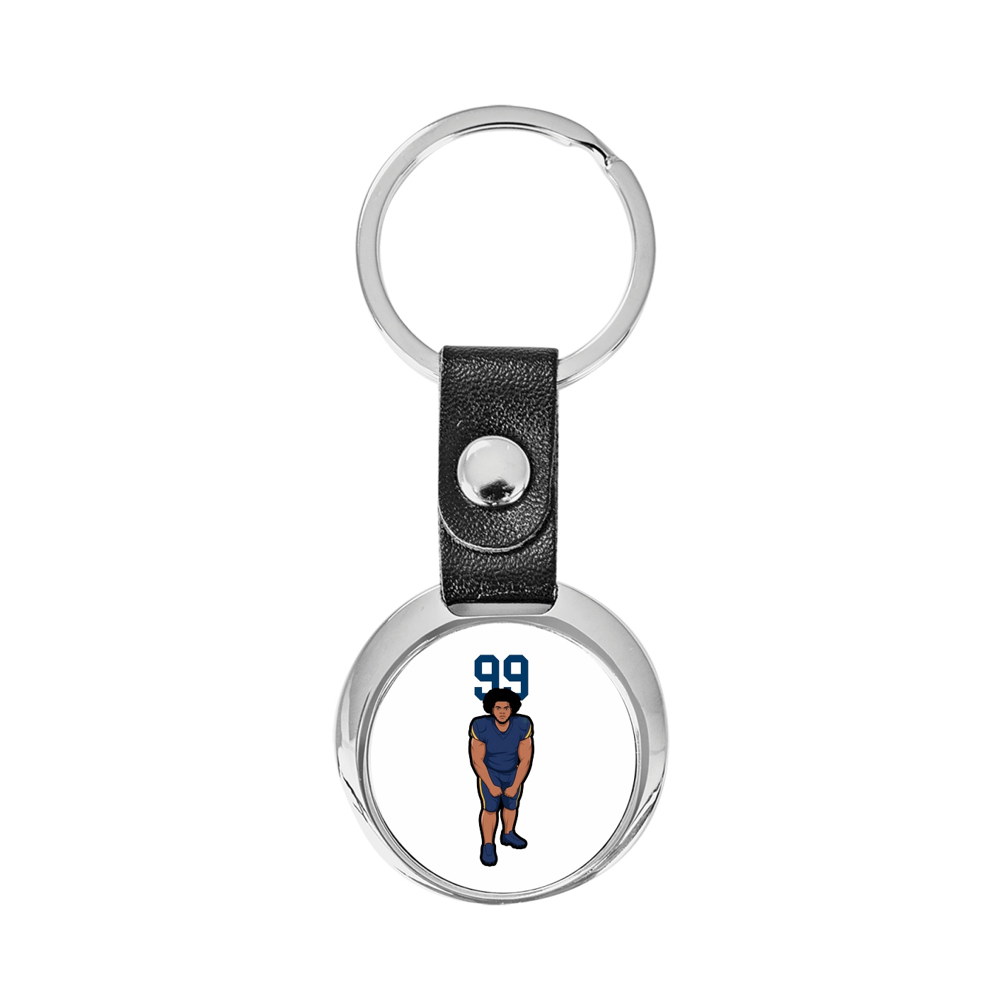 Key Chain — Number Top in Classic