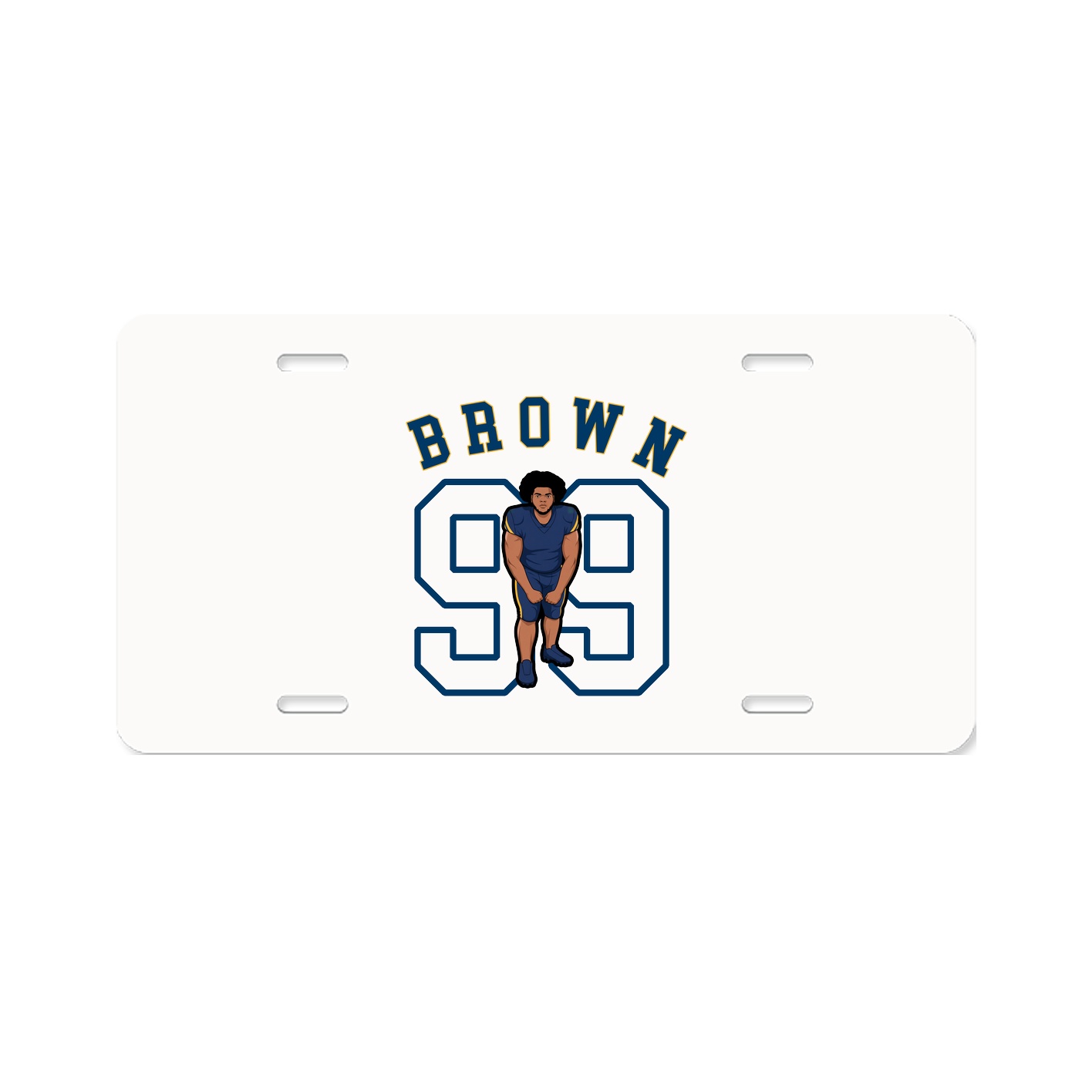 License Plate — Shirsey Arch in Classic
