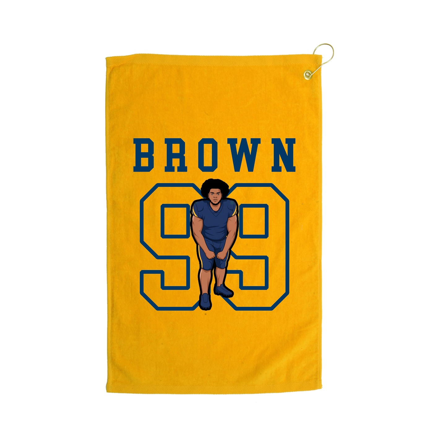 Golf Towel — Shirsey in Gold