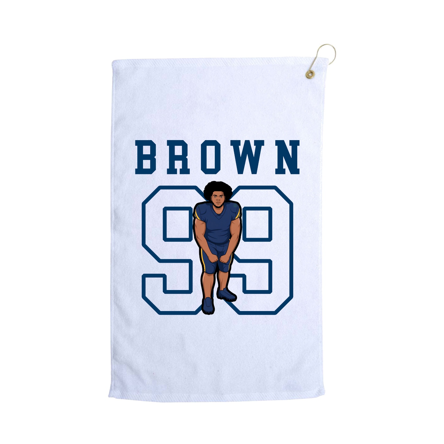 Golf Towel — Shirsey in White