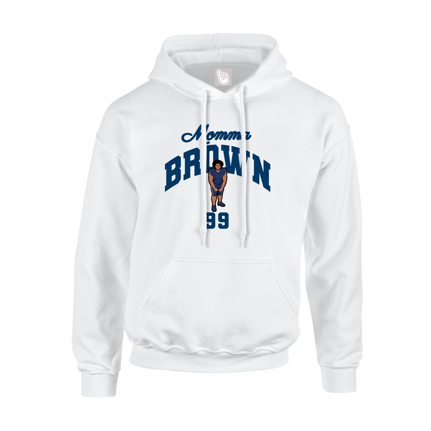 Youth Hoodie — Mothers Day Arch in White