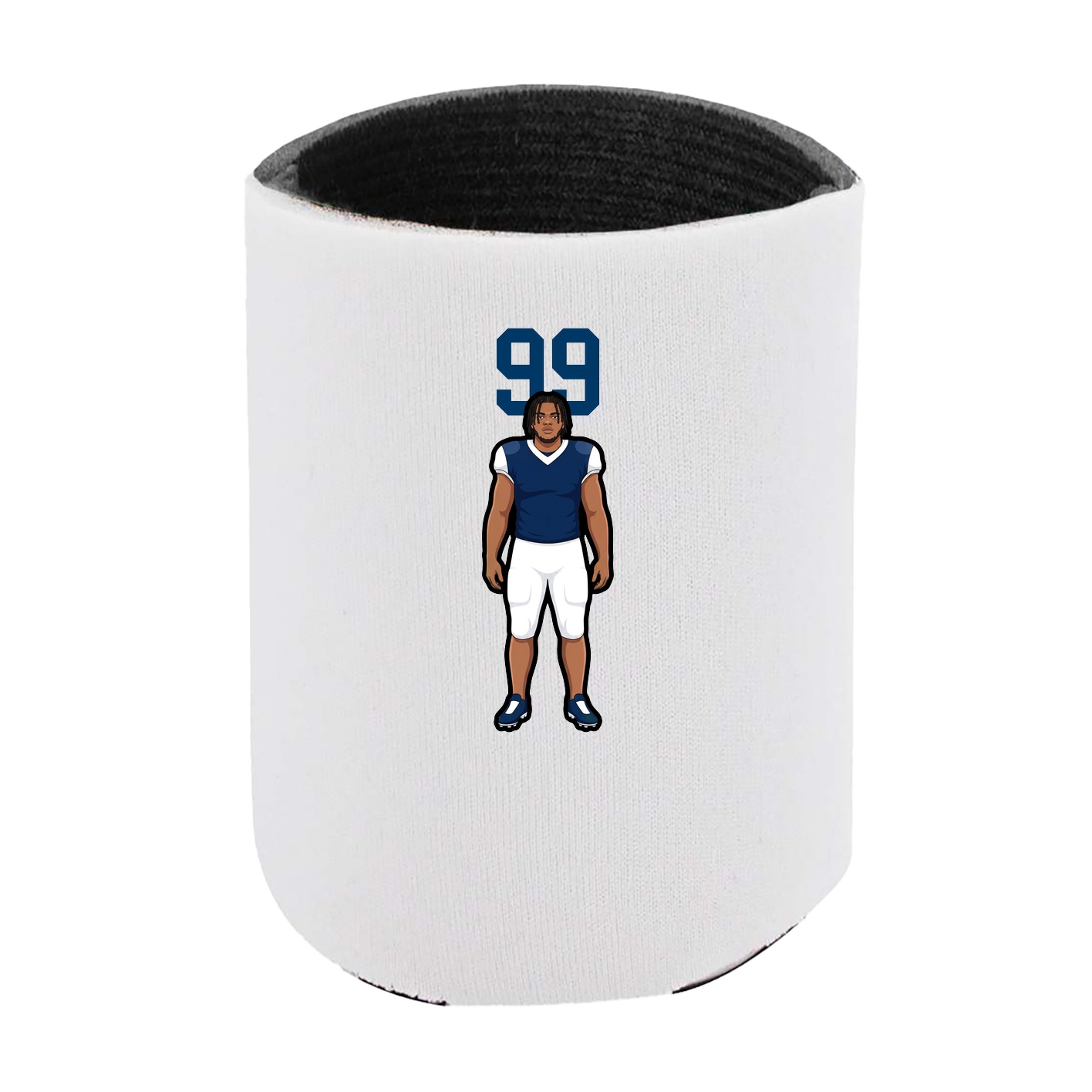 Can Holder — Number Top in White