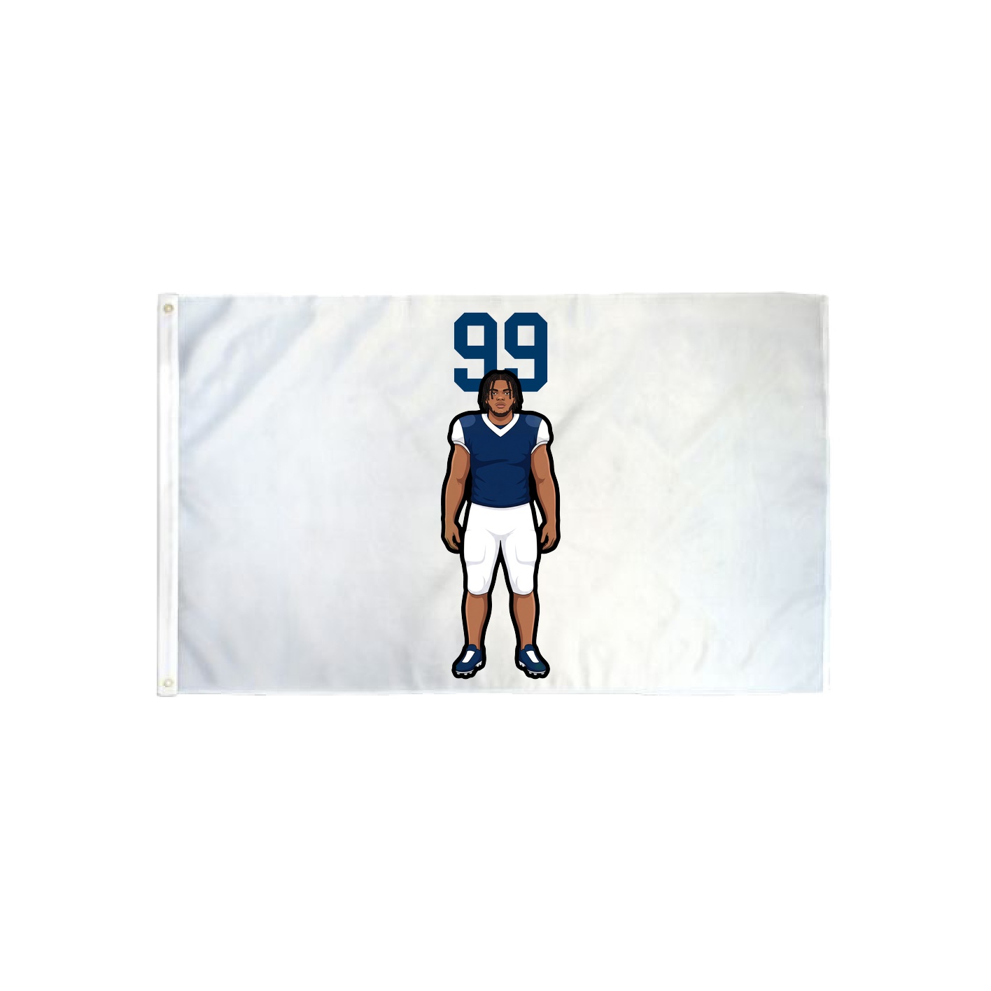 3x5 Flag — Number Top in Classic