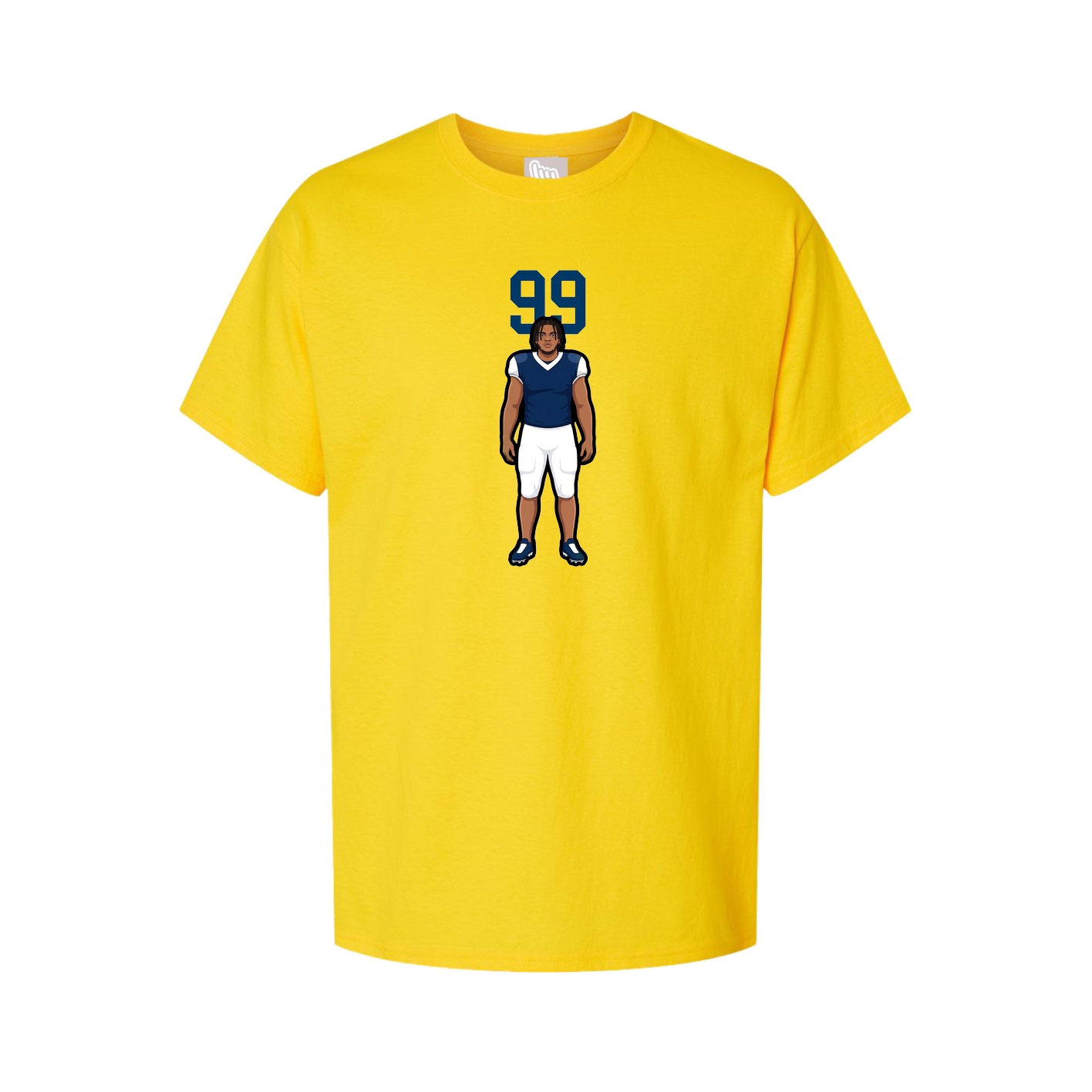 Tee — Number Top in Gold