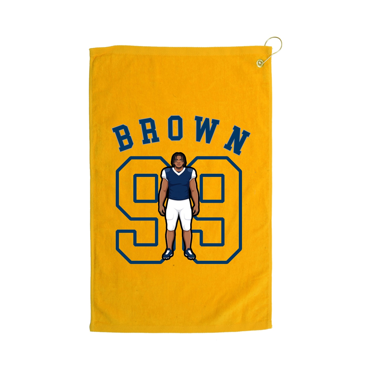 Golf Towel — Shirsey Arch in Gold