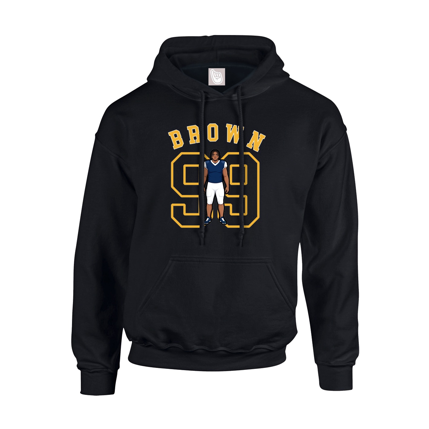 Hoodie — Shirsey Arch in Black
