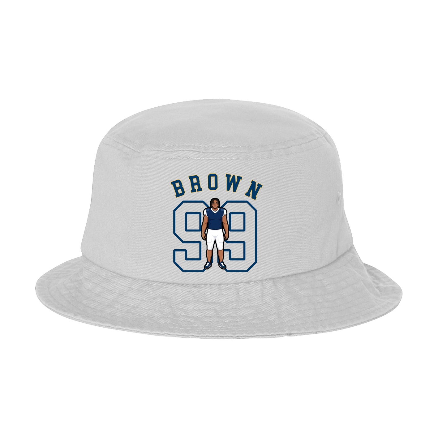 Bucket Cap — Shirsey Arch in White
