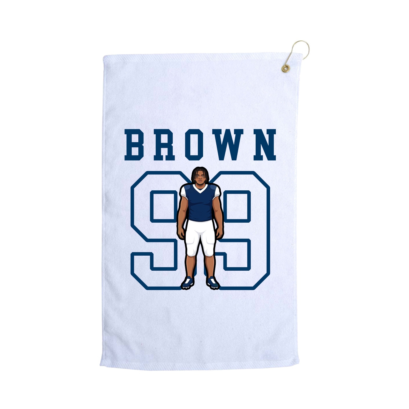 Golf Towel — Shirsey in White