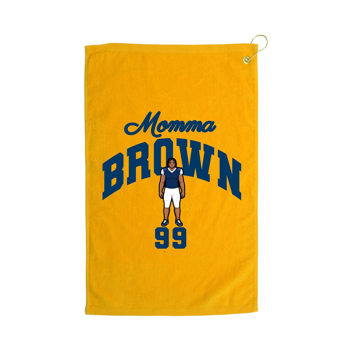 Golf Towel — Mothers Day Arch in Gold