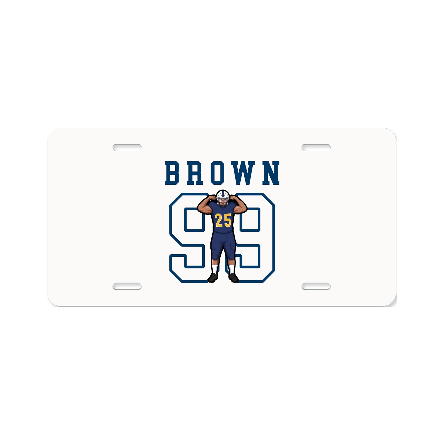 License Plate — Shirsey in Classic
