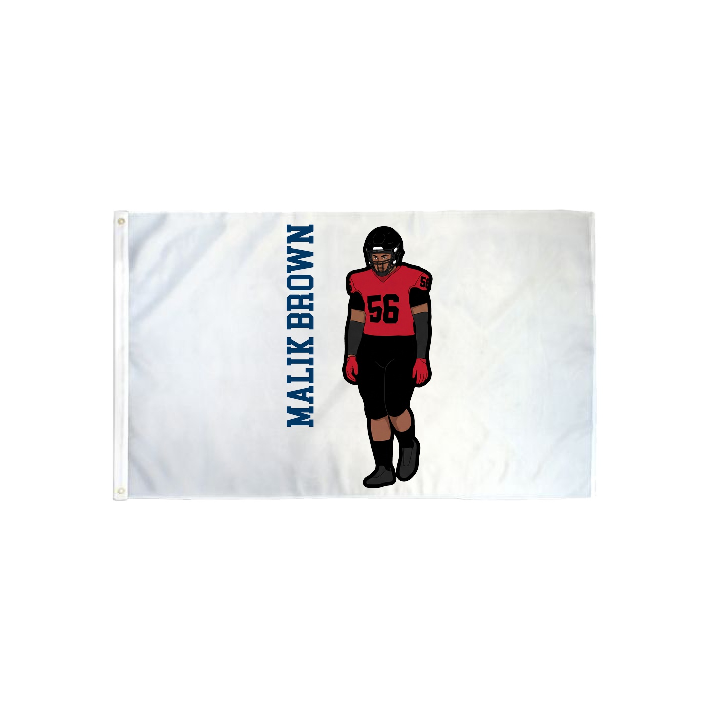3x5 Flag — Name Vertical in Classic