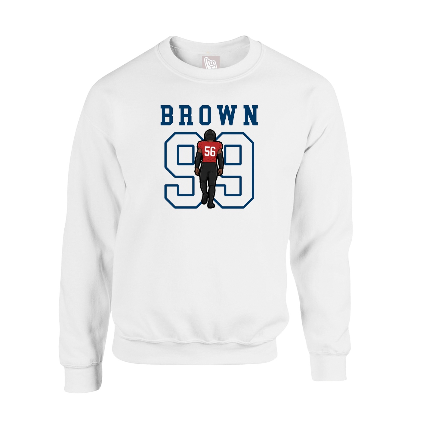 Fleece Crew — Shirsey in White