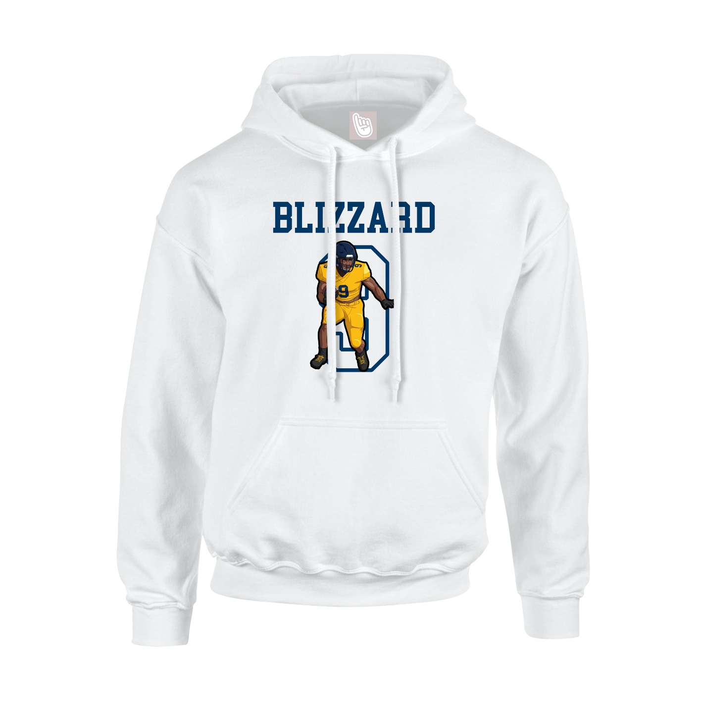Hoodie — Shirsey in White