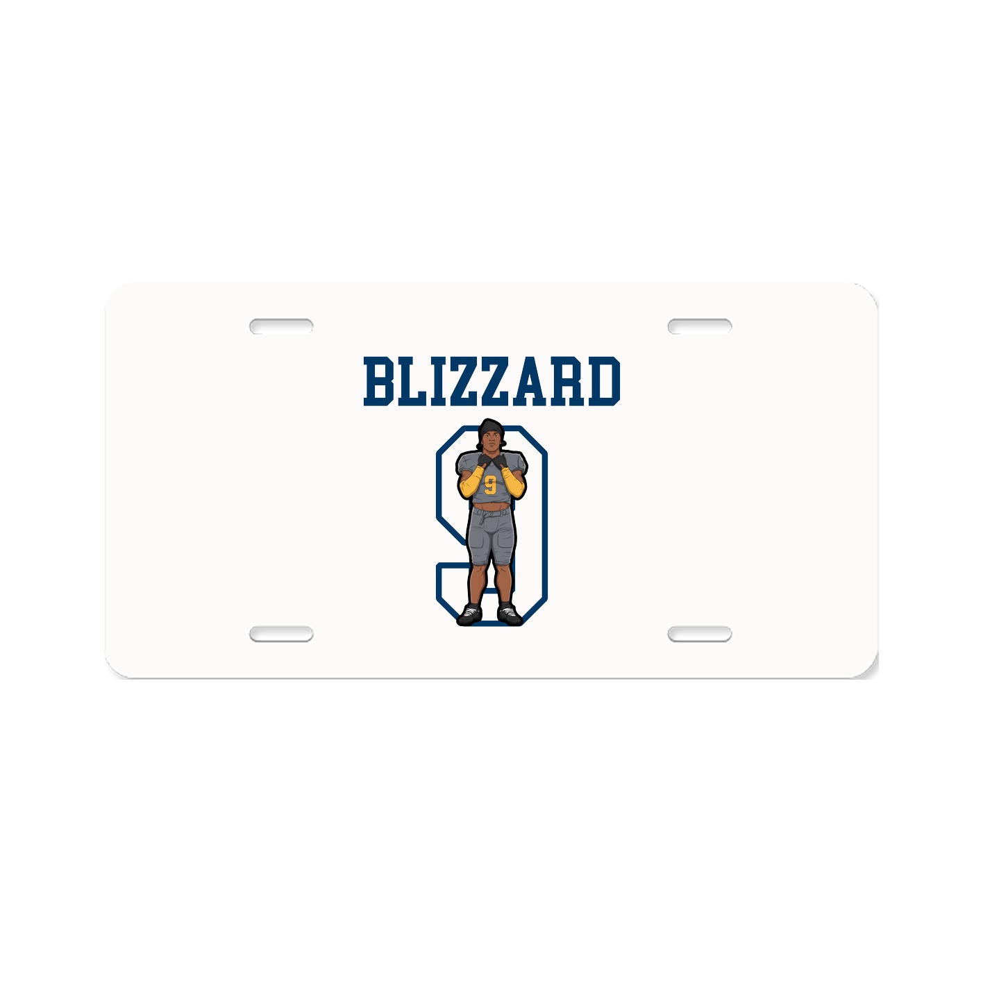 License Plate — Shirsey in Classic
