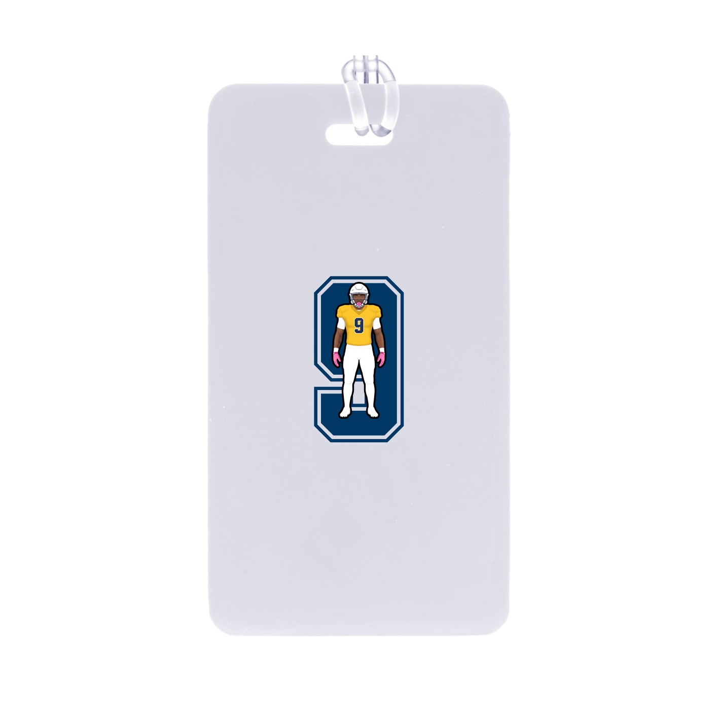 Bag Tag — Number in Classic