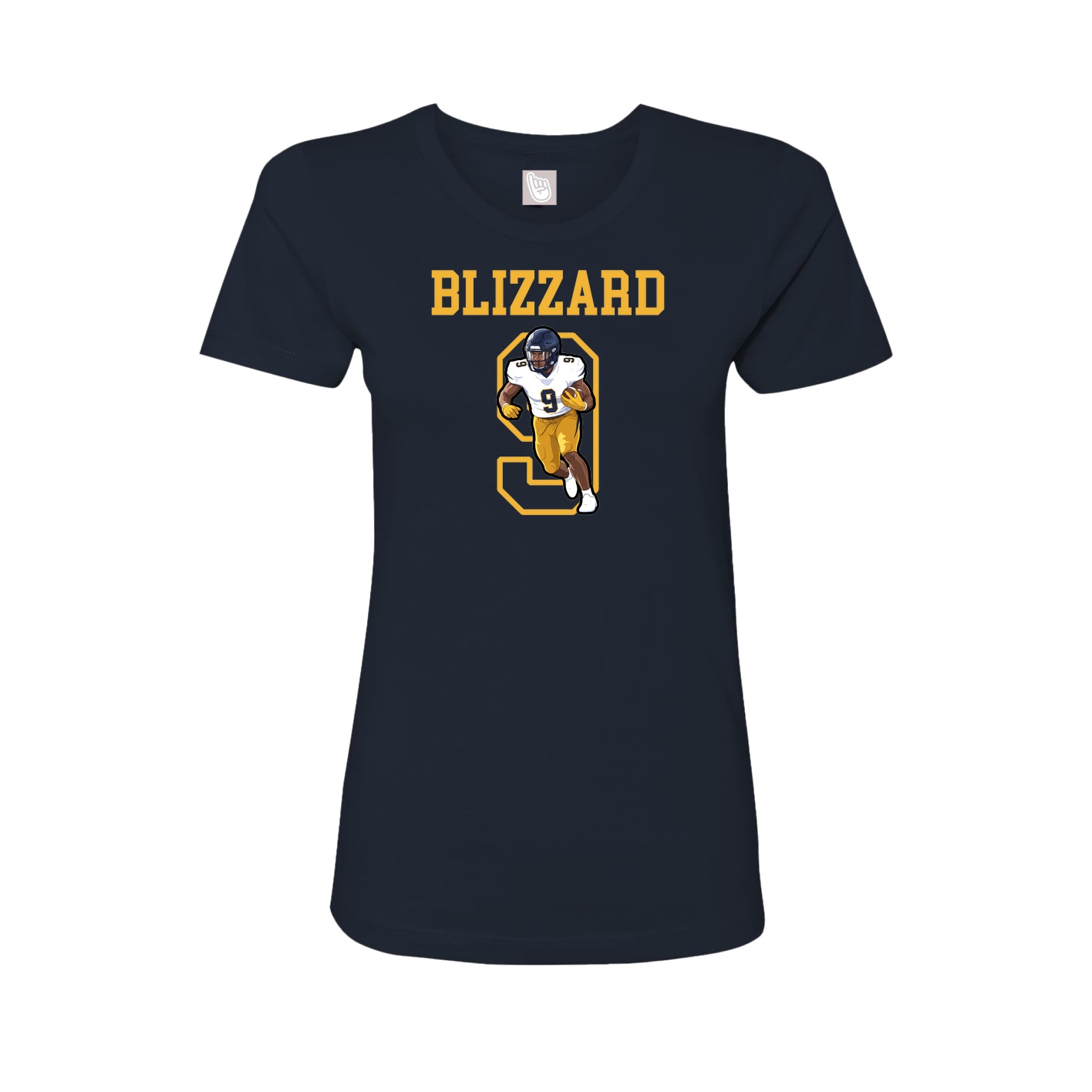 Fitted Women's Tee — Shirsey in Navy