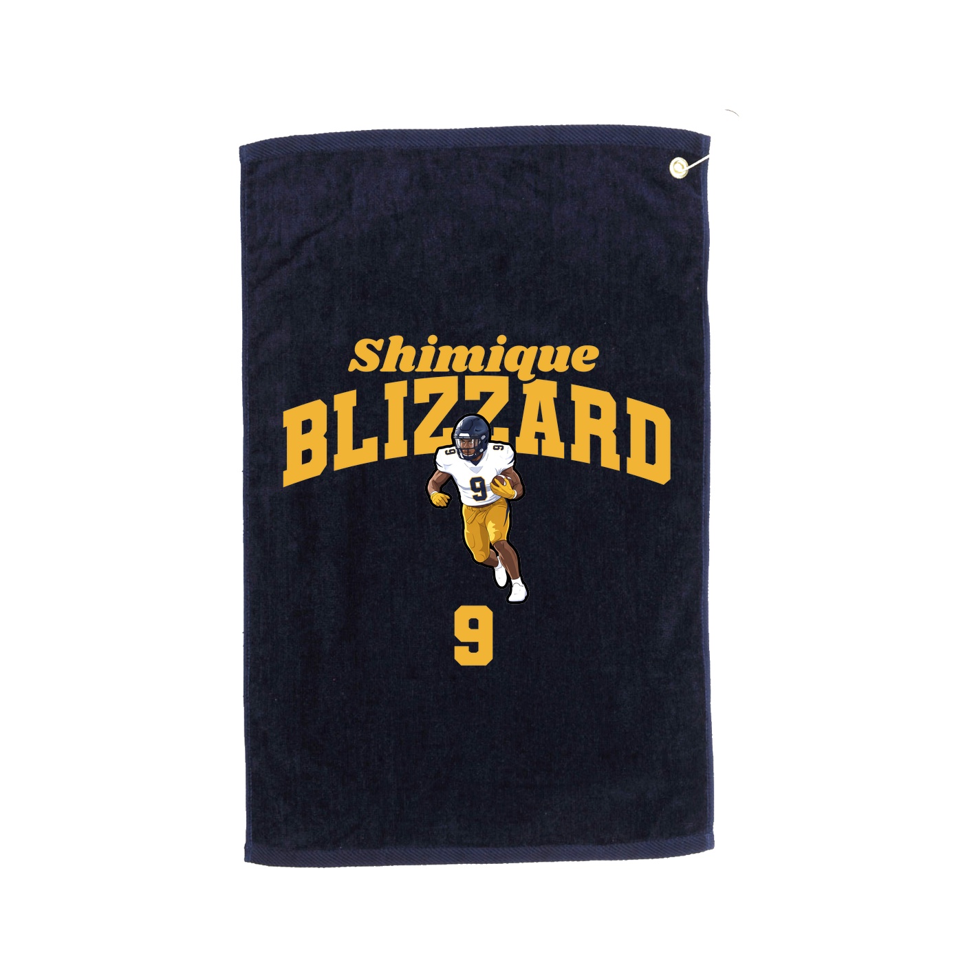 Golf Towel — Signature Arch in Navy