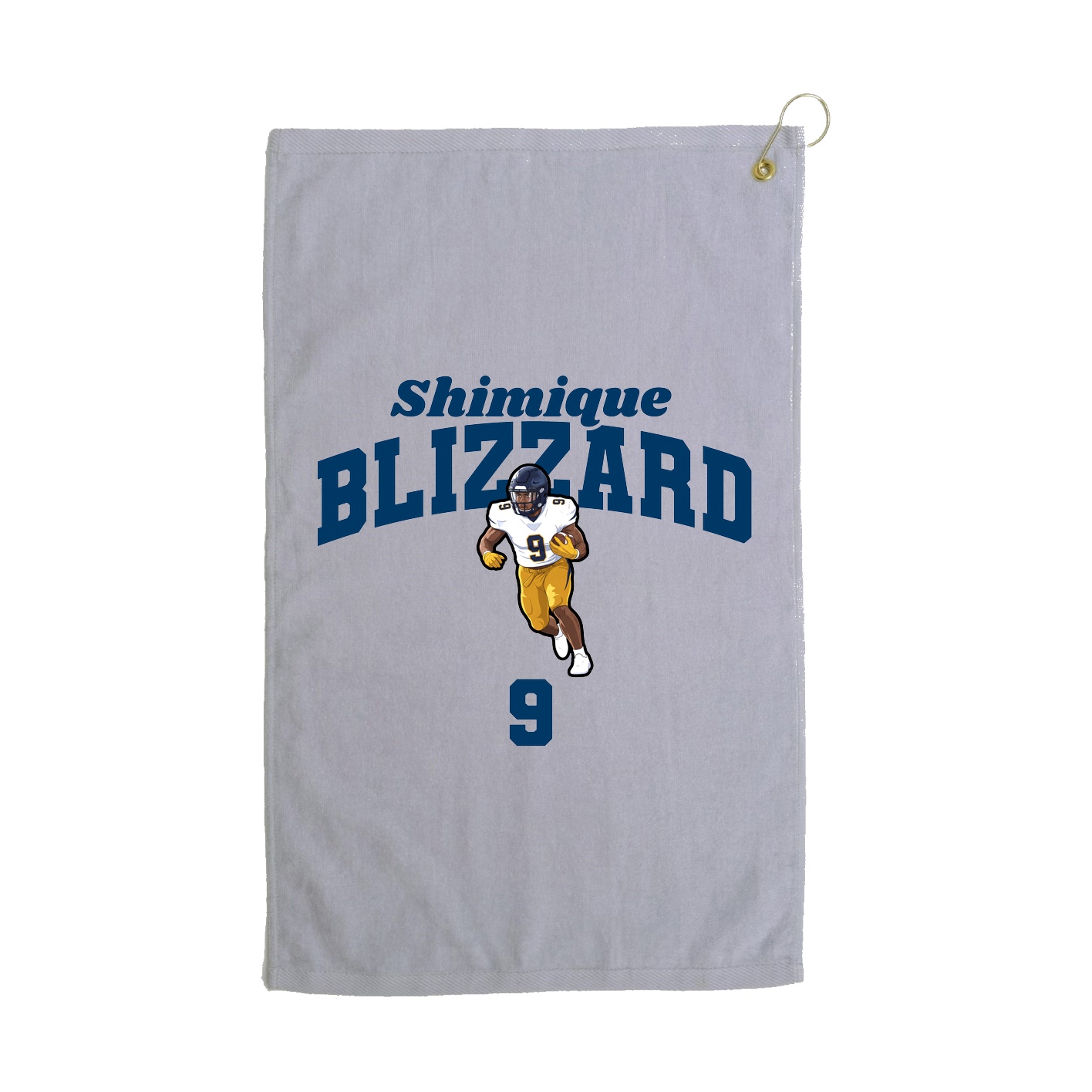 Golf Towel — Signature Arch in Grey