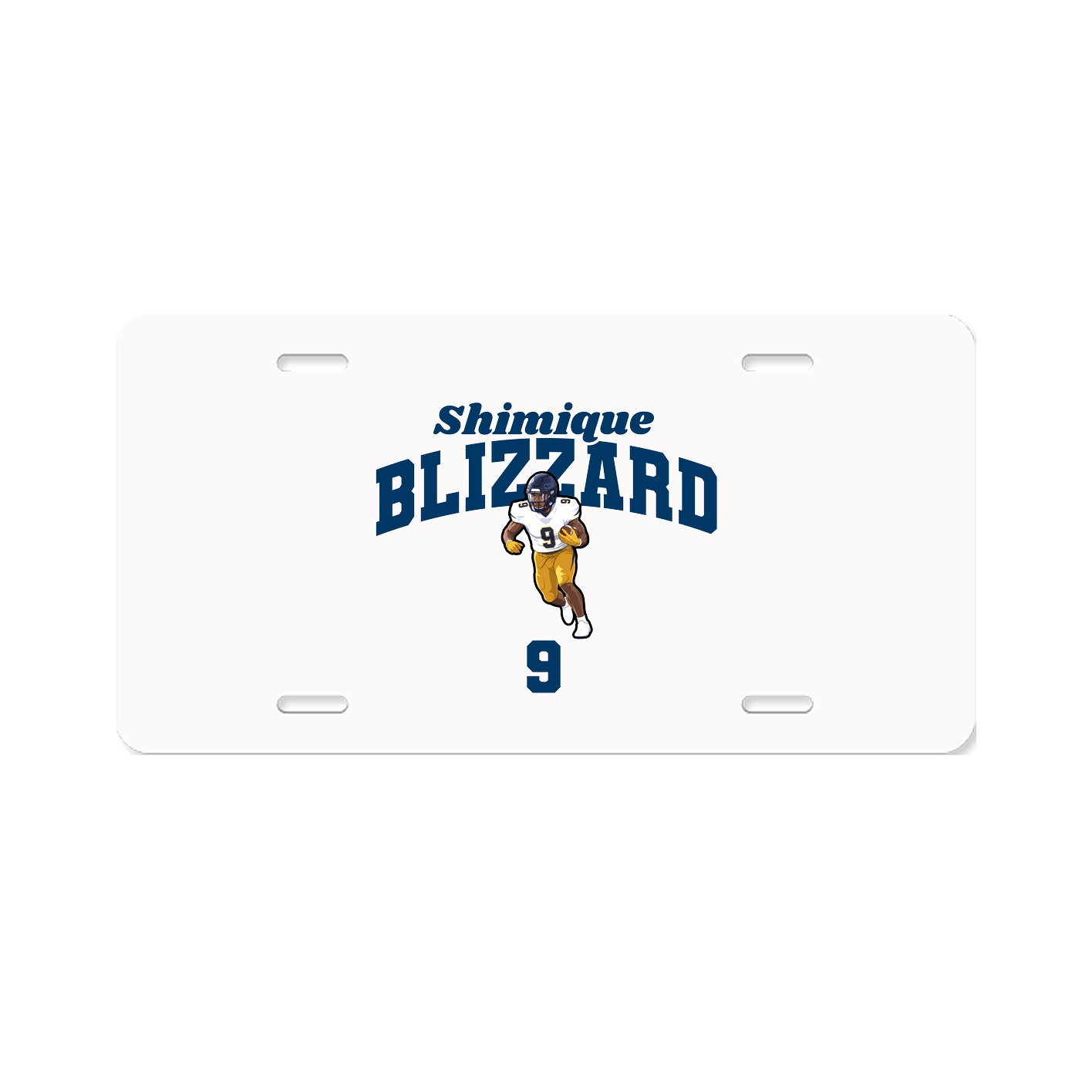 License Plate — Signature Arch in Classic
