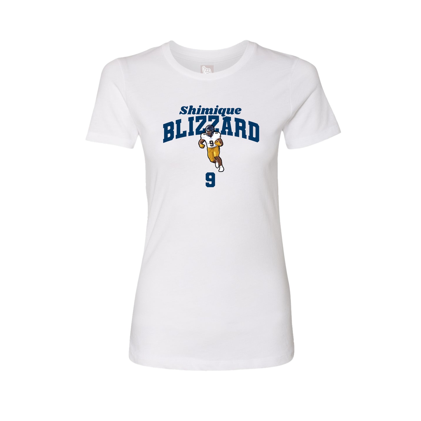Womens Tee — Signature Arch in White