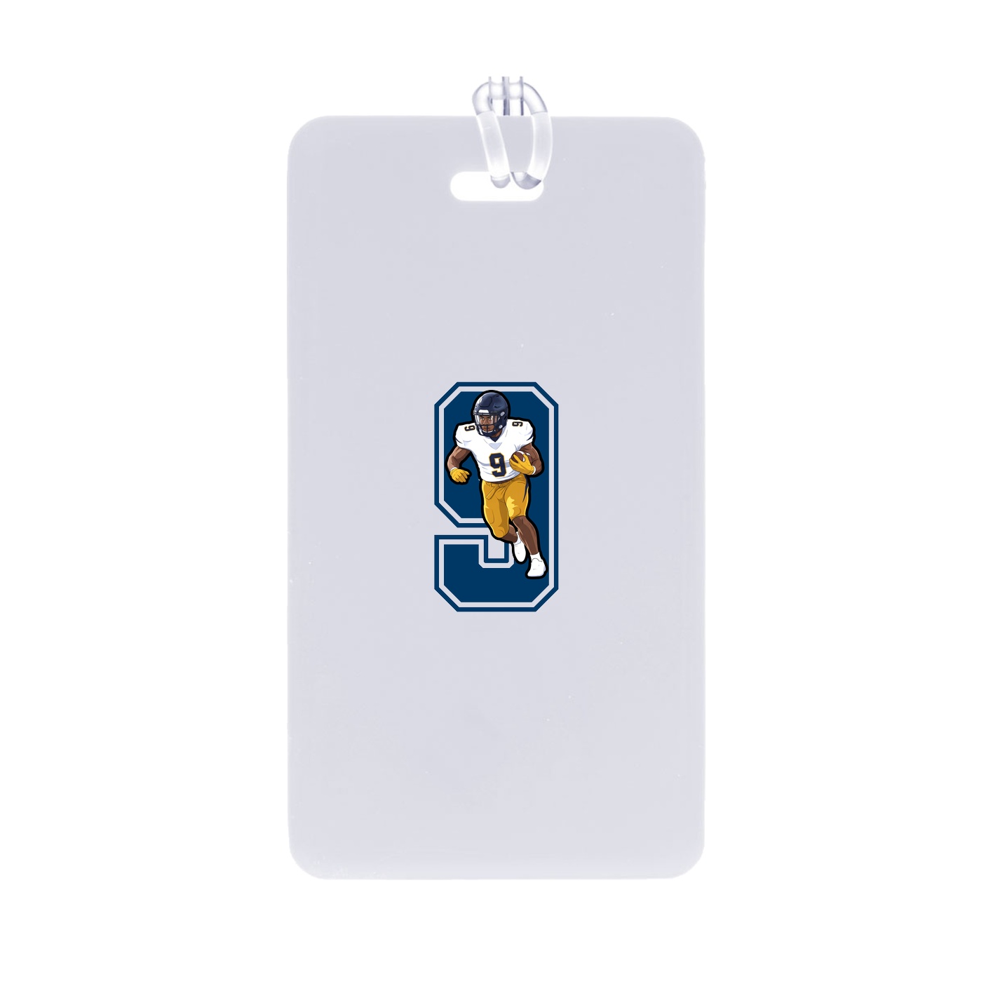Bag Tag — Number in Classic
