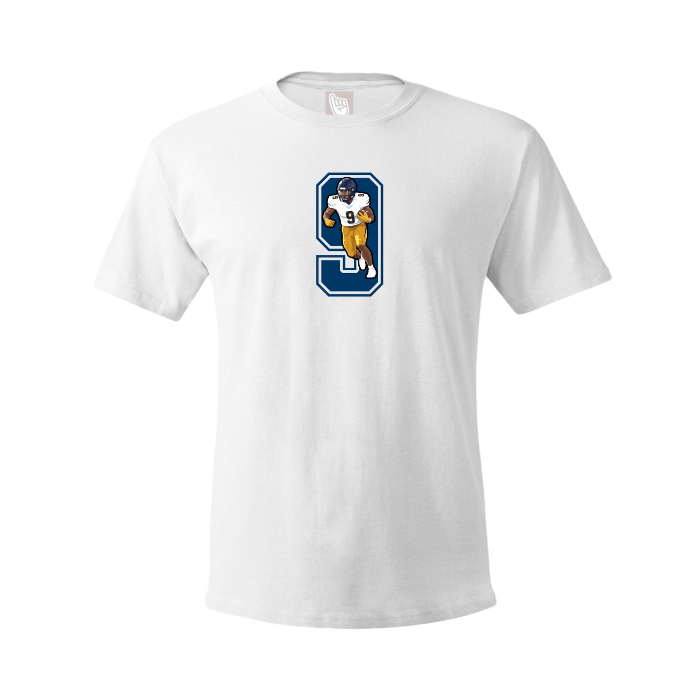 Tee — Number in White