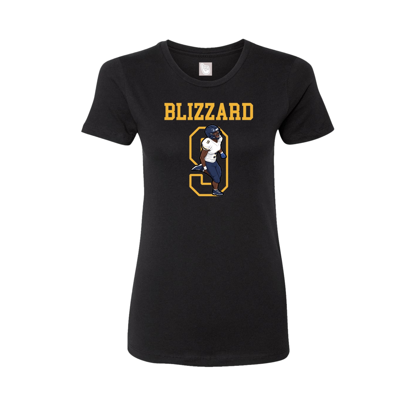Fitted Women's Tee — Shirsey in Black