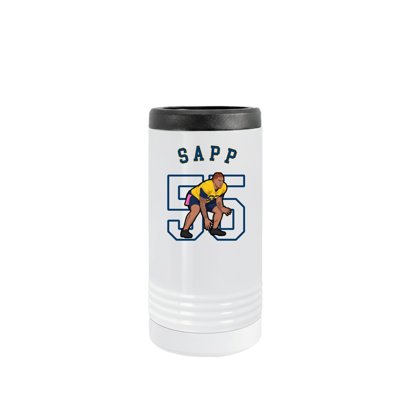 Slim Beverage Holder — Shirsey Arch in White