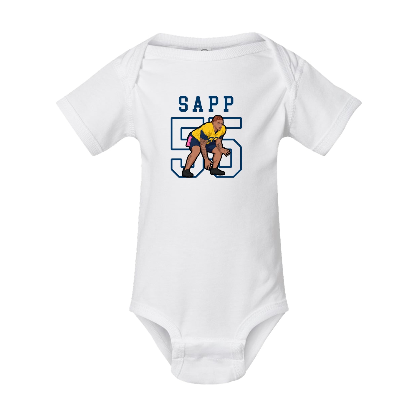 Baby Onesie — Shirsey in White