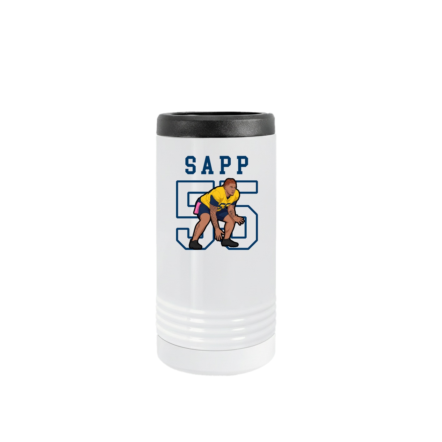 Slim Beverage Holder — Shirsey in White