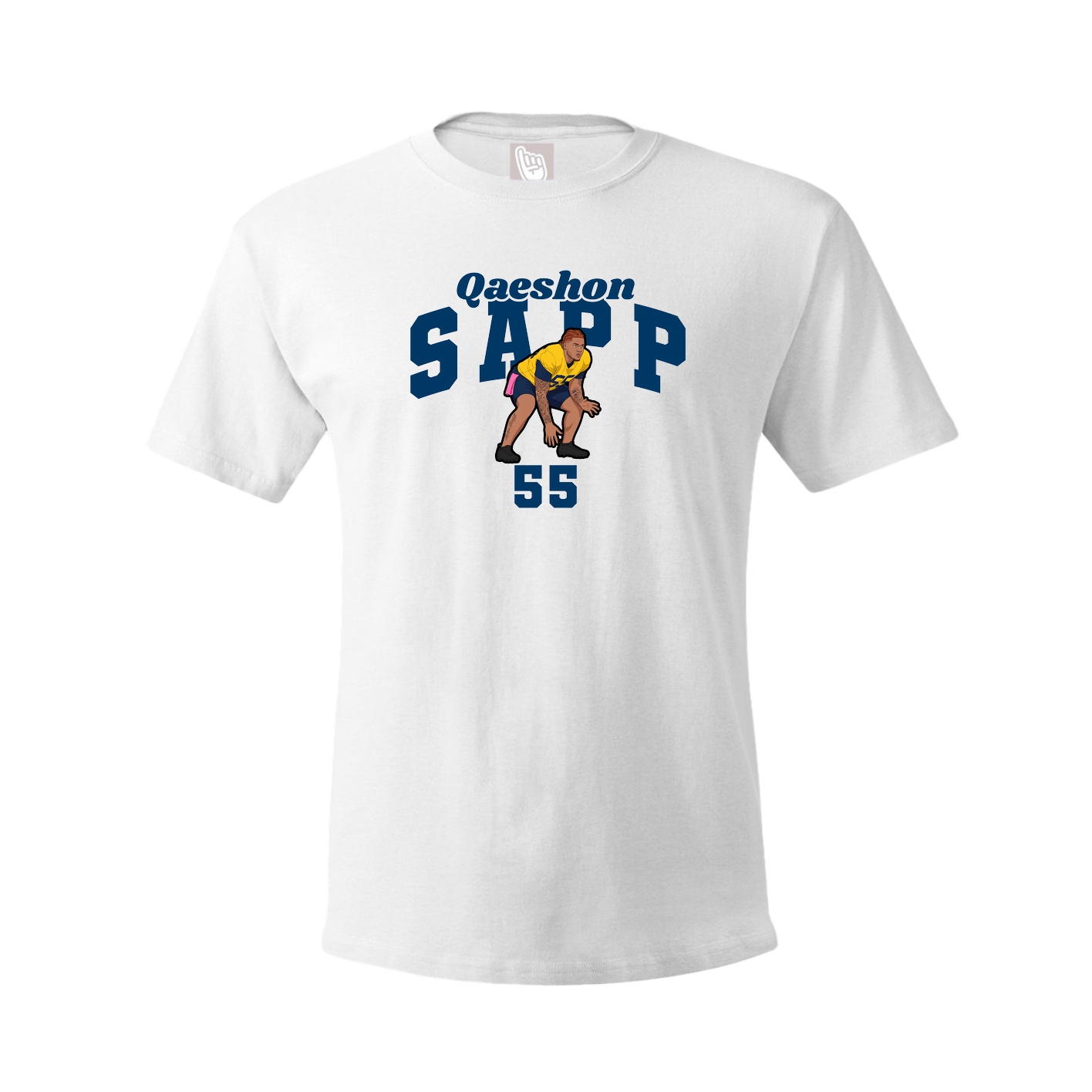 Youth Tee — Signature Arch in White