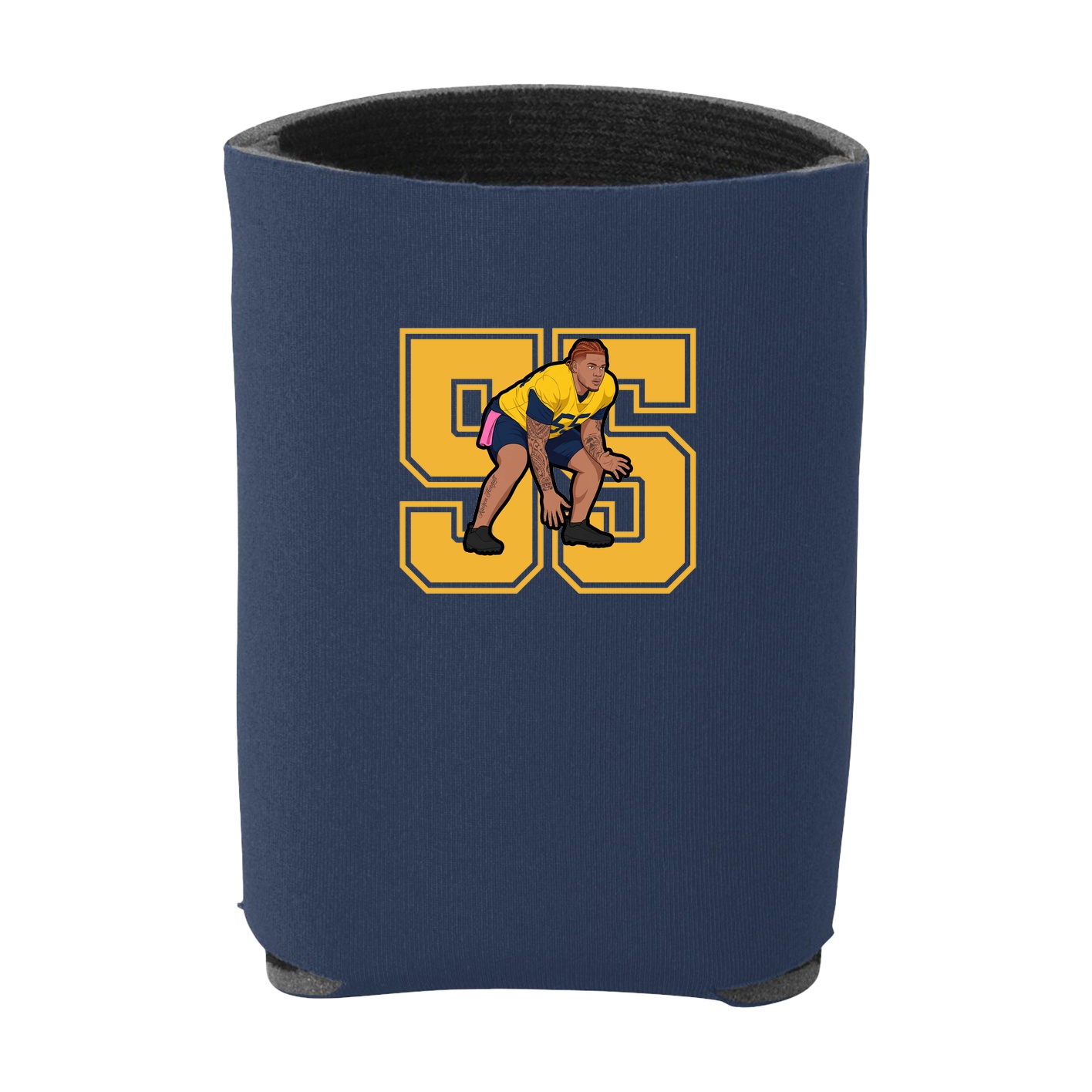 Can Holder — Number in Navy