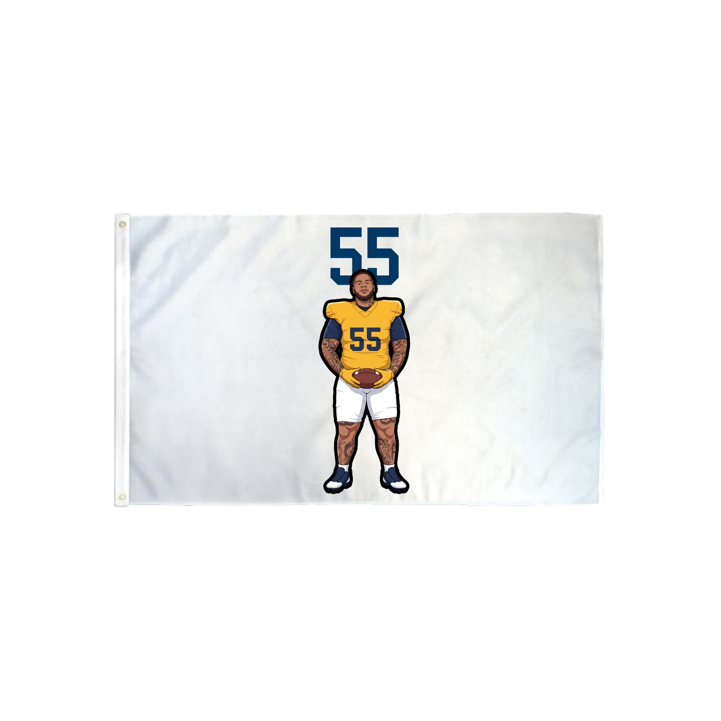 3x5 Flag — Number Top in Classic