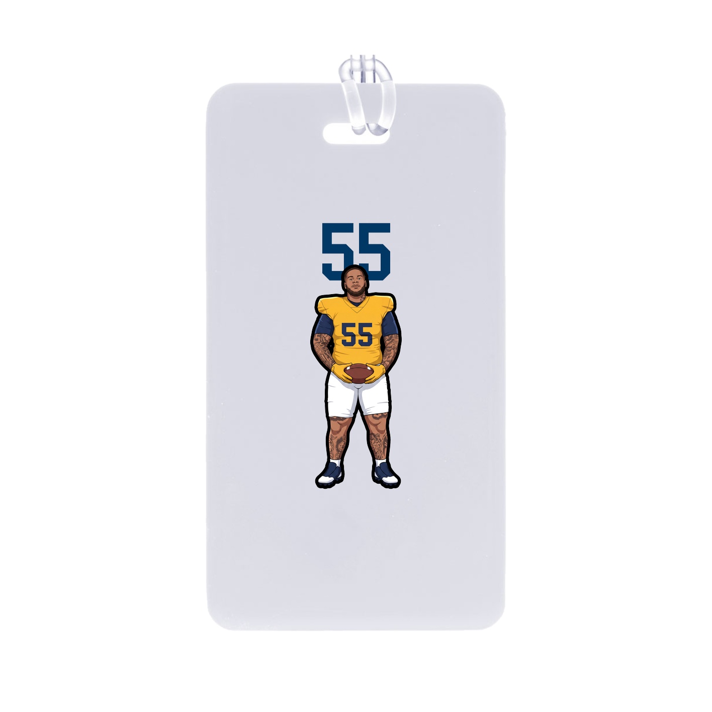 Bag Tag — Number Top in Classic