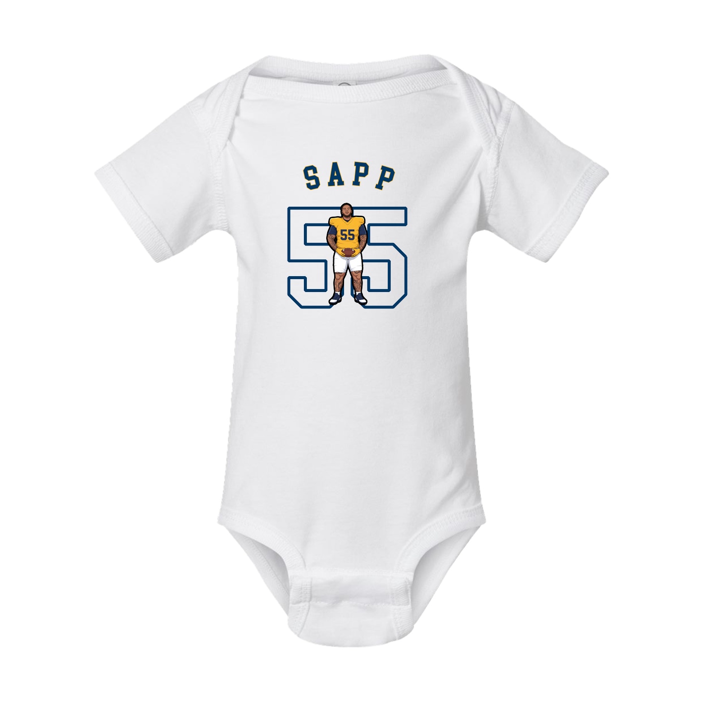 Baby Onesie — Shirsey Arch in White