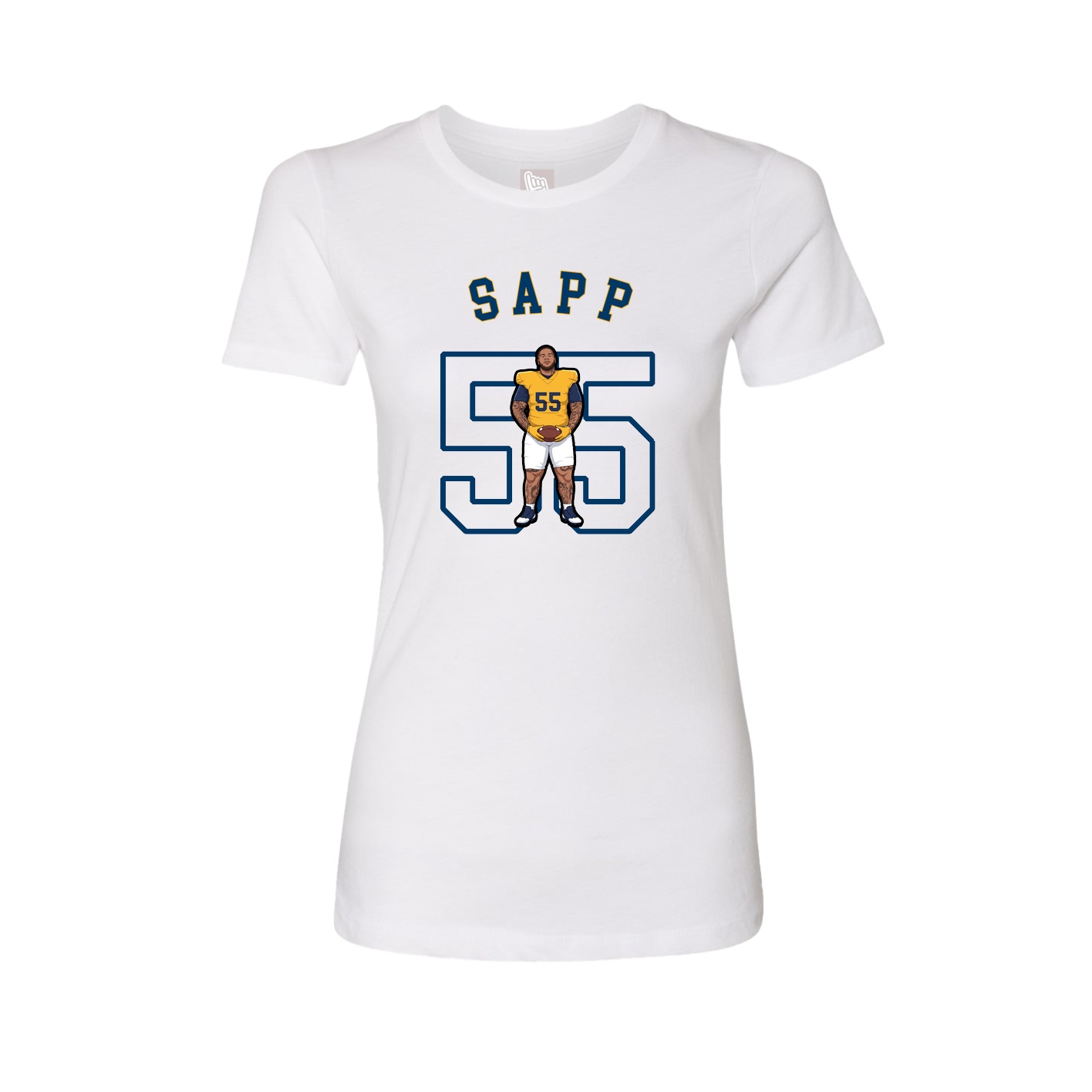 Womens Tee — Shirsey Arch in White