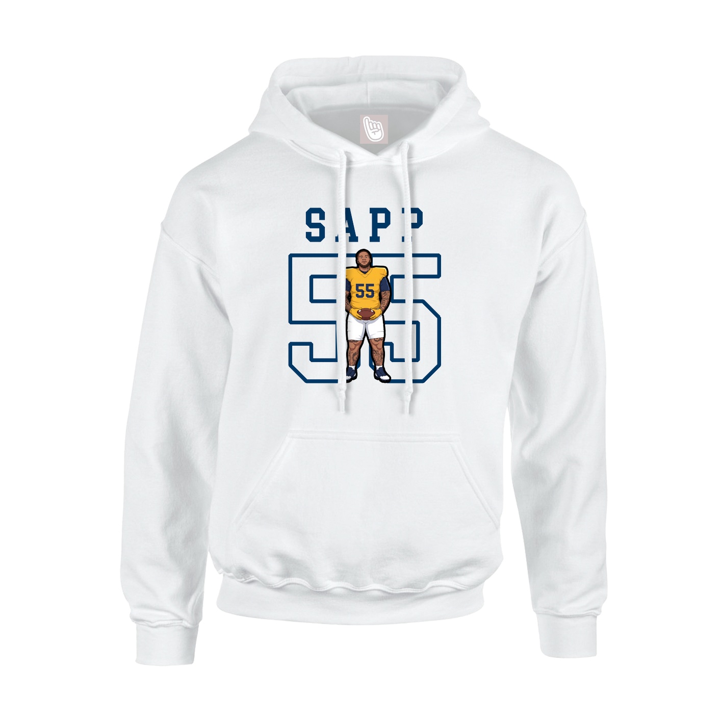 Youth Hoodie — Shirsey in White
