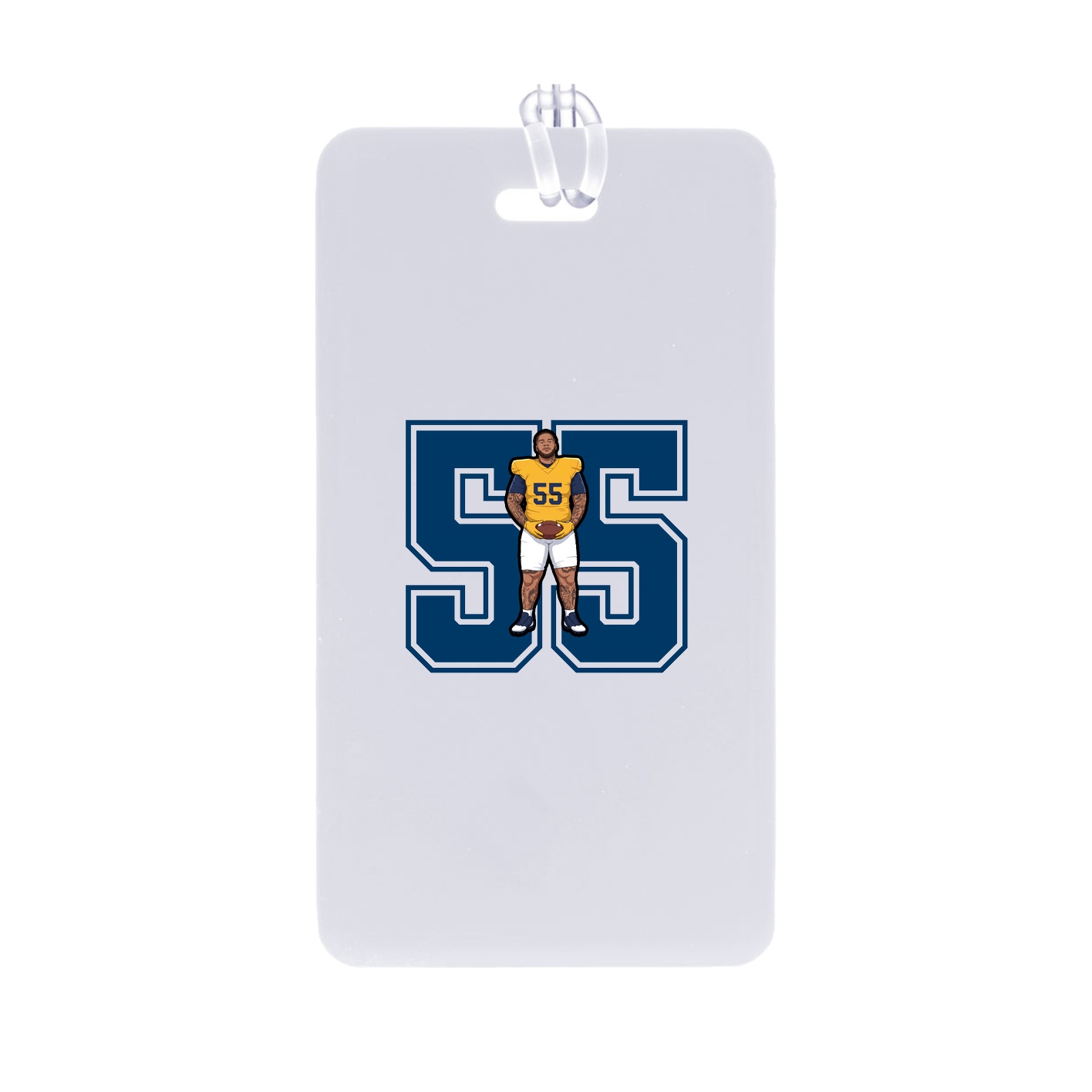 Bag Tag — Number in Classic