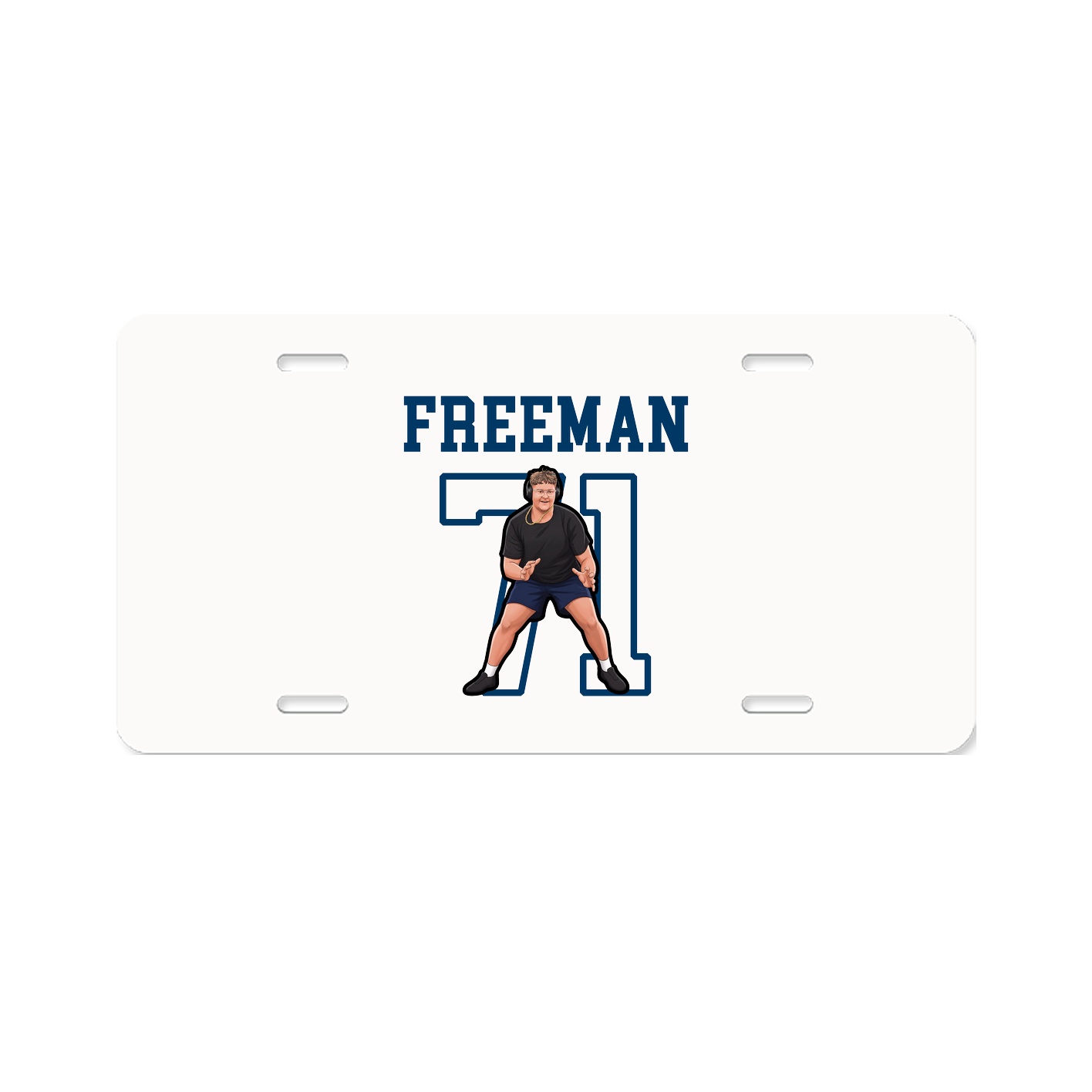 License Plate — Shirsey in Classic