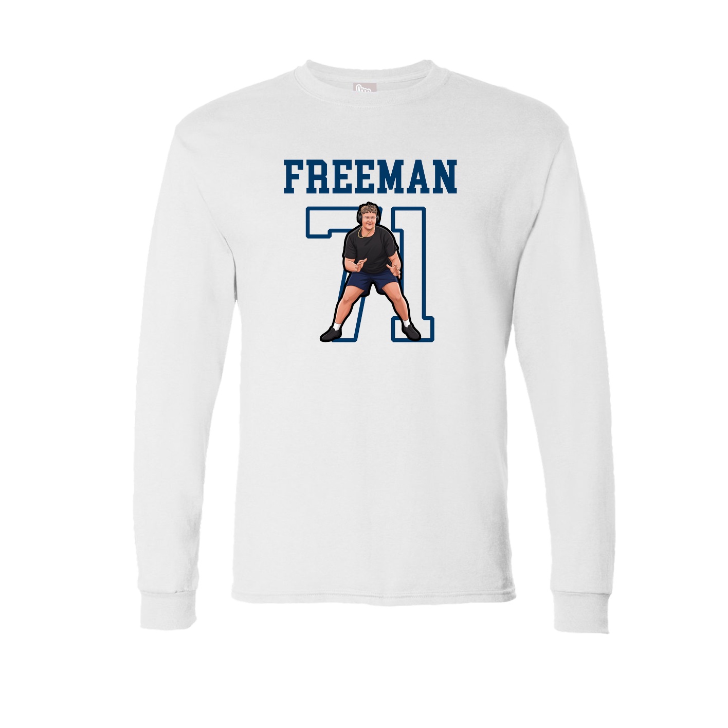 Long Sleeve Tee — Shirsey in White
