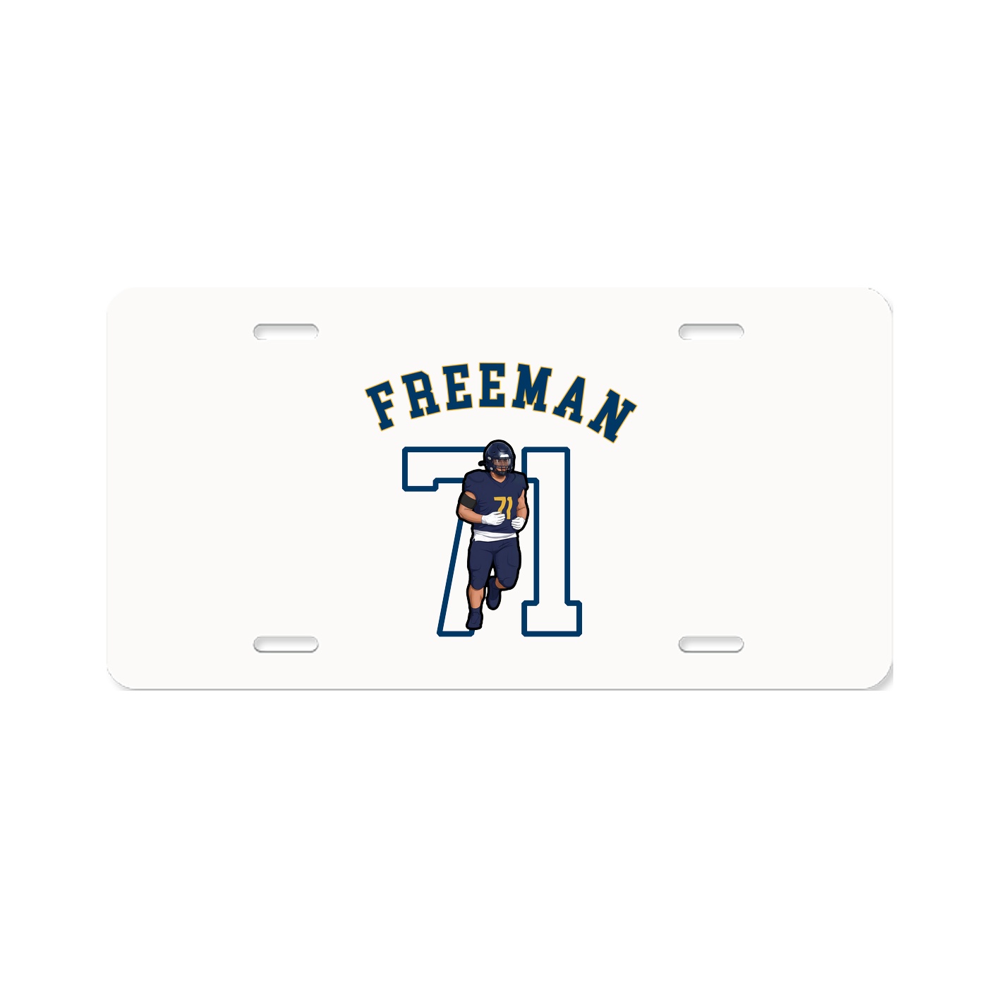 License Plate — Shirsey Arch in Classic