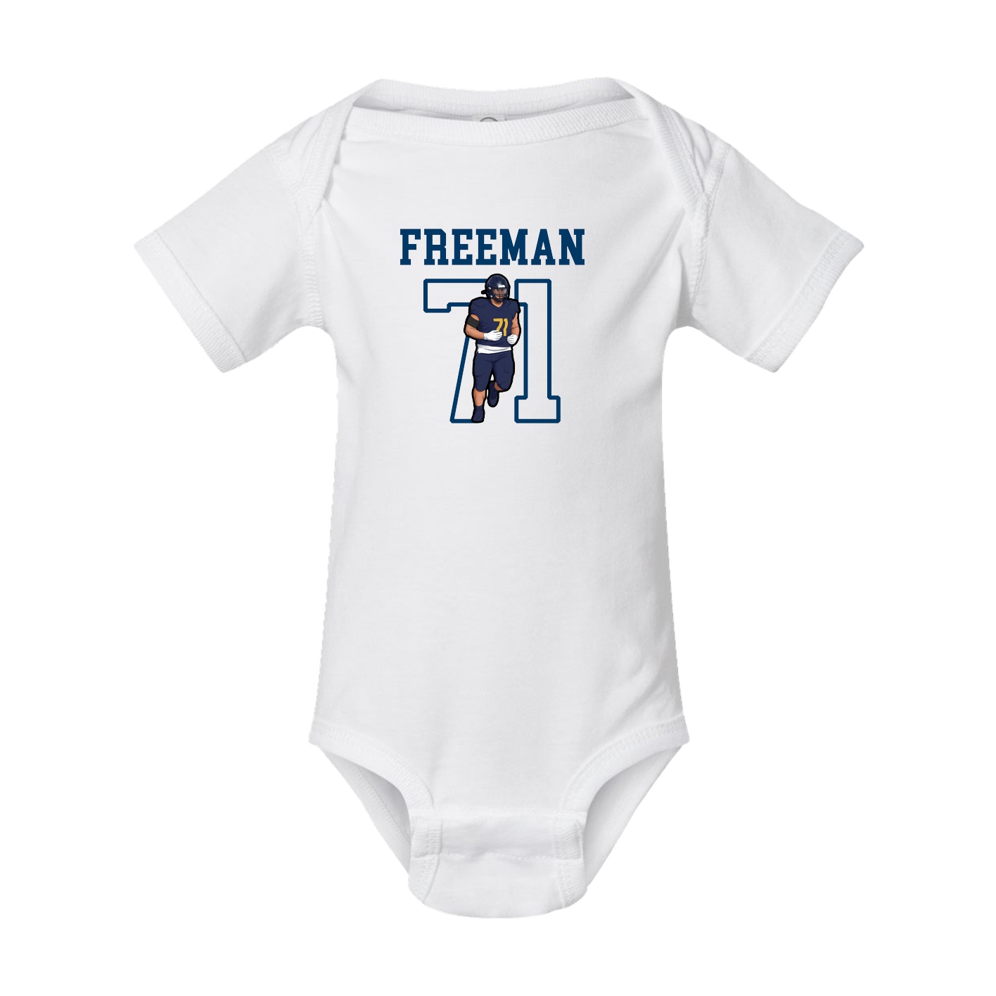 Baby Onesie — Shirsey in White