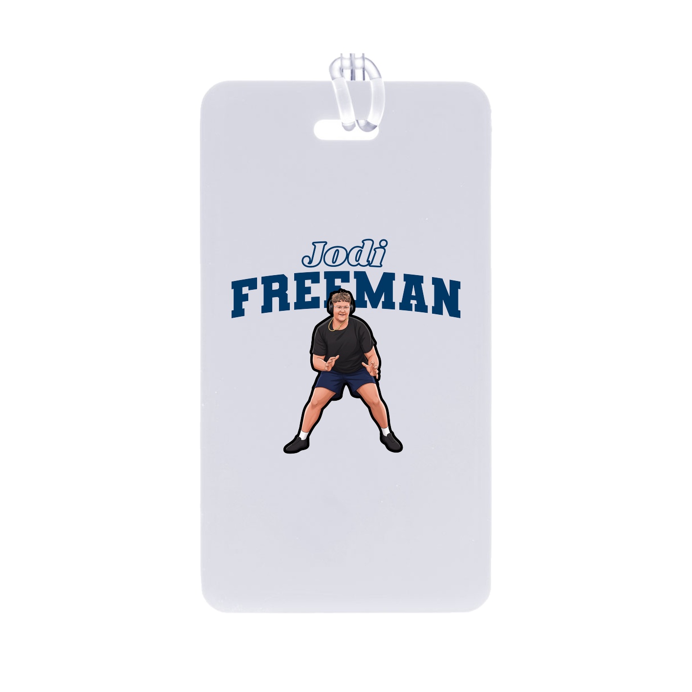 Bag Tag — Name Arch in Classic